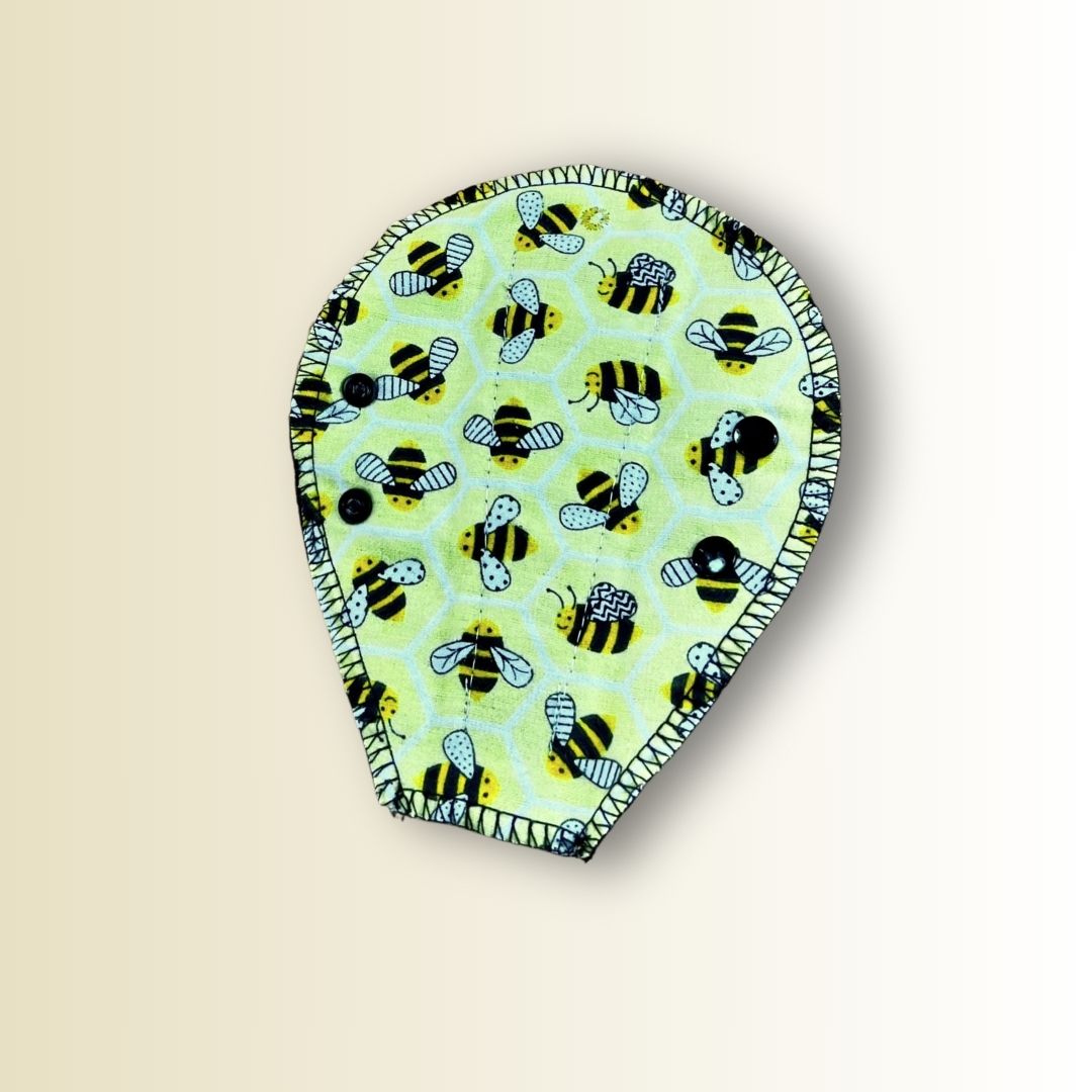 Hume’s Thong Pads – Bees Print (Set of 3 or 5)