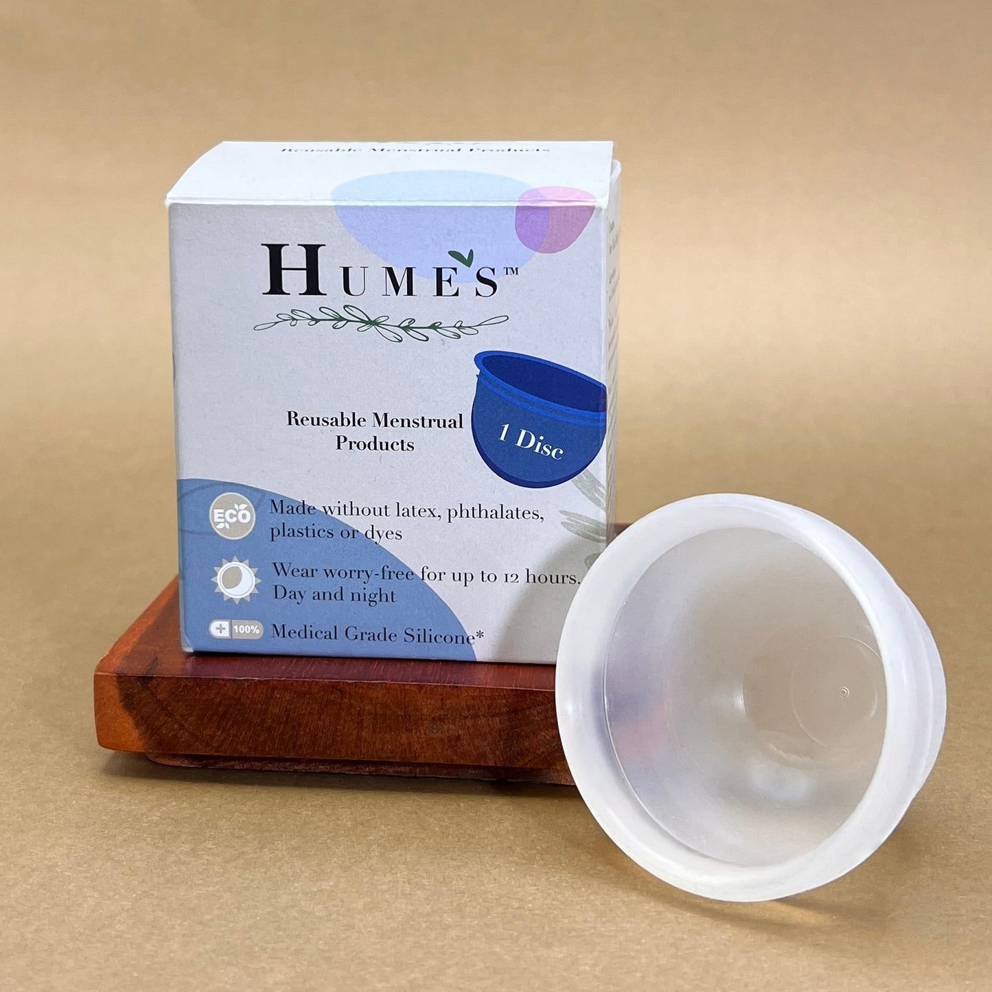 Light Flow Bundle – Hume’s Menstrual Disc with Pouch and Instructions