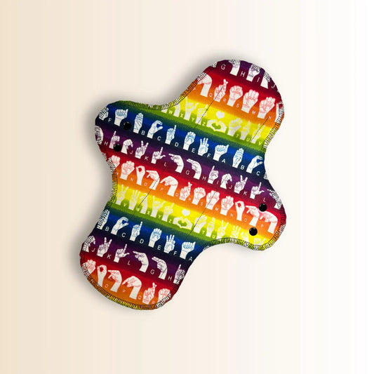 Hume’s Night Pad – Rainbow Print (Set of 1)