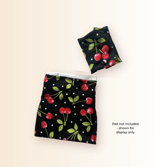 Cherry reusable pad wet bag