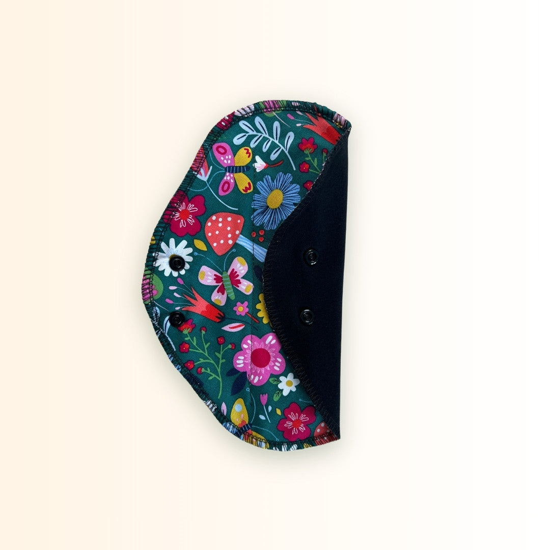 Colorful Garden reusable day pad from Hume’s Period Care.