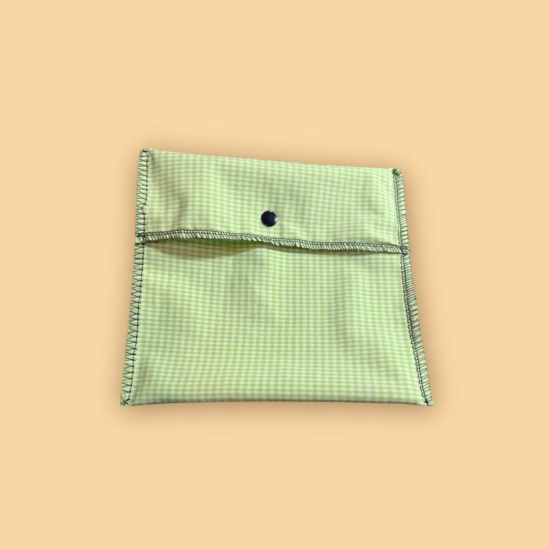 Leak-resistant wet bag for reusable menstrual pads
