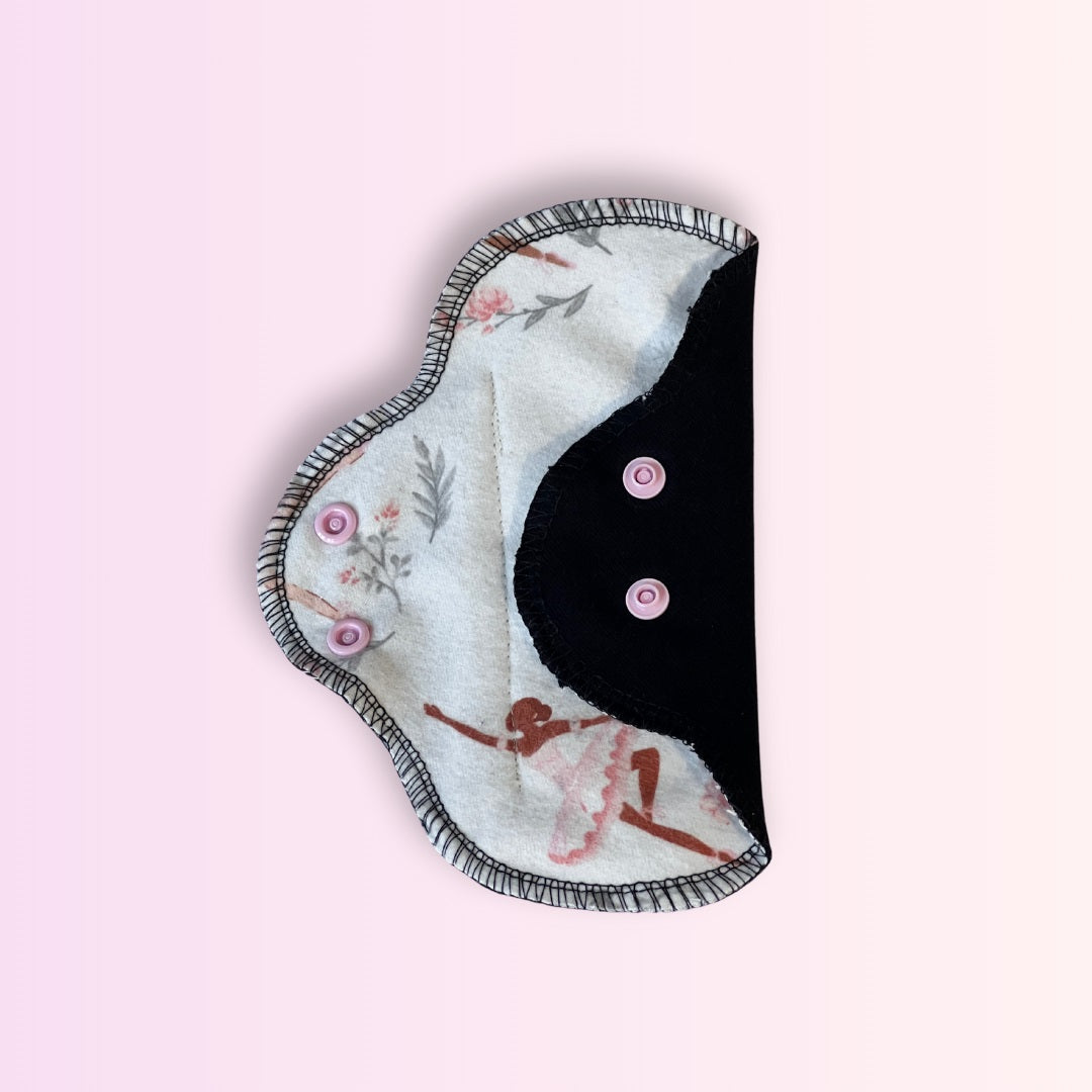 Hume’s Teen Period Pads – Ballerina Print (Set of 3)