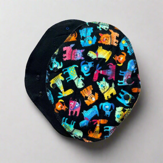 Hume’s Reusable Day Pad – Everyday Comfort for Light to Heavy Flow (Puppies Print)