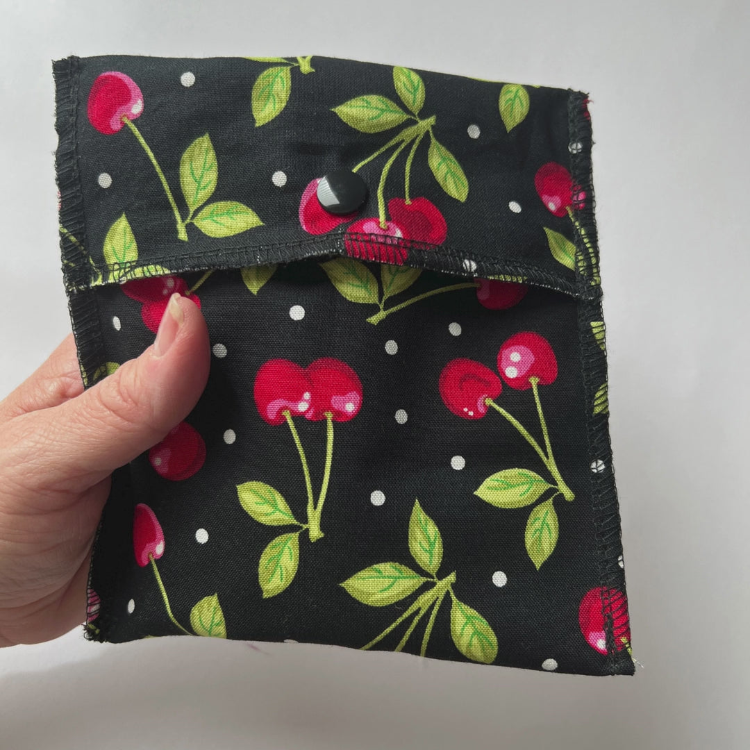 Cherry reusable pad wet bag video